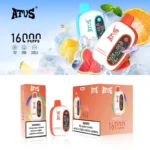 ATVS Warship 16000 Puffs Smart Screen Disposable Vape Adjustable Airflow E Cigarettes Wholesale