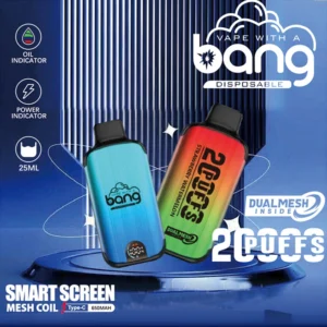 Bang 20000 Puffs Pantalla inteligente