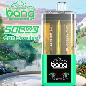 Bang 50000 Puffs Double Flavors Smart Screen Refillable Oil