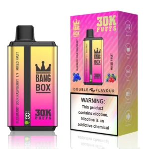 Bang Box 30000 Puffs Doble Sabor Pantalla Inteligente