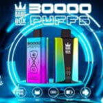 Bang Box 30000 Puffs Tela inteligente descartável Vape E Cigarros por atacado