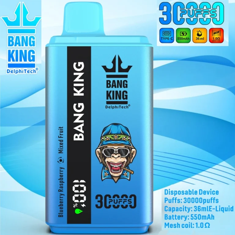 "Bang King" 30000 puffs dvigubų skonių išmanusis ekranas 2