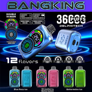 Bang King 36000 Puffs Doble Pantalla