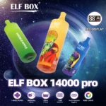 Écran LED ELF BOX 14000 Puffs Pro