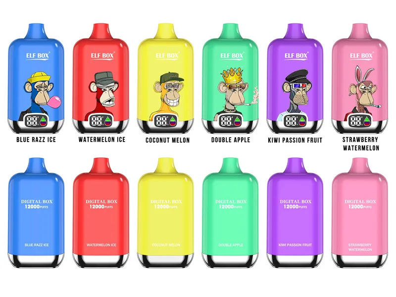ELF BOX Digital - Unveiling the Features of 12000 Puffs 5 ELFBOXDigital12000Puffs25