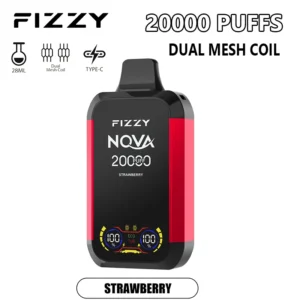 ES sandėlis Fizzy Nova 20000 Puffs LCD ekranas