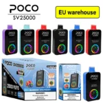 EU Warehouse Poco SV 25000 Puffs Ecrã digital