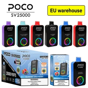 EU Warehouse Poco SV 25000 Puffs Ecrã digital