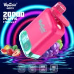 EU Warehouse Vapsolo Twins 20000 Puffs Dual Flavors Smart Screen Vape de unică folosință cu ridicata țigară electronică