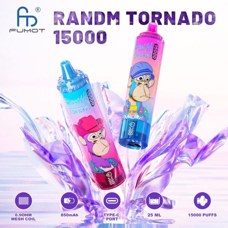 "Fumot Randm Tornado" 15000 vnt.