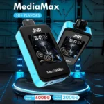 JNR Media Max 40000 Puffs Smart Screen Wegwerp Vape Verstelbare Airflow E-sigaret Groothandel