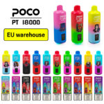 EU Warehouse Poco PT 18000 Puffs Écran numérique