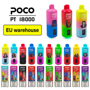 EU Warehouse Poco PT 18000 Puffs Ecrã digital