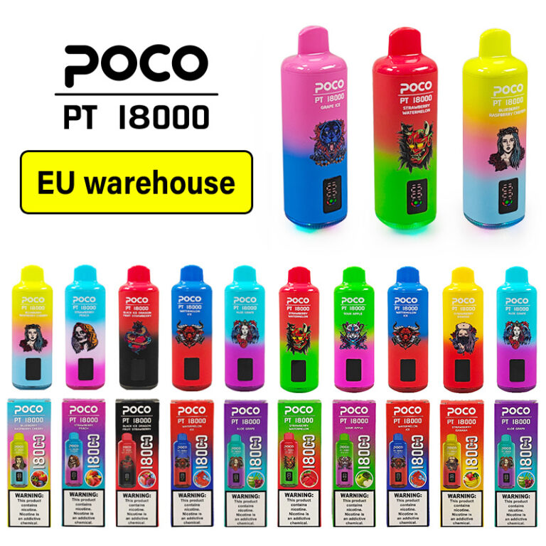 Depozit UE Poco PT 18000 Puffs Ecran digital