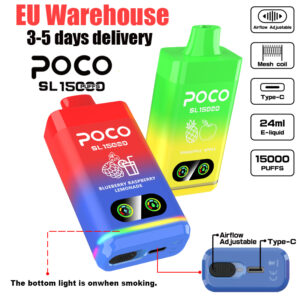 EU Warehouse Poco SL 15000 Puffs Smart Screen