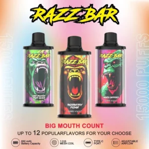 ELi ladu Razz Bar 15000 Puffs