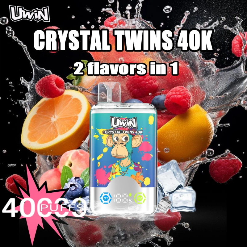 Uwin Zwillinge Kristall 40000 Puffs