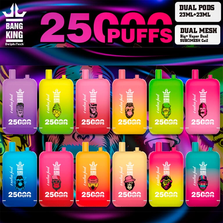 bang king 25000 puffs