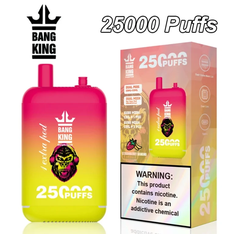 Bang King 25000 soffi a doppia capsula