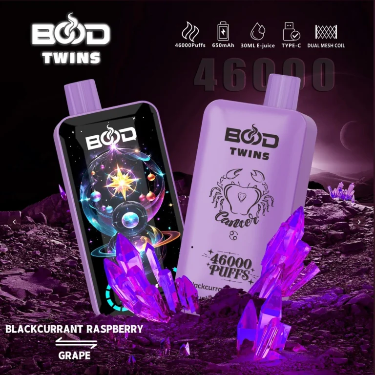 Bood Twin 46000 Puffs Dual Flavors