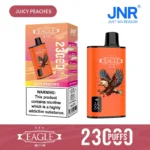 JNR 23000 Puffs 23k Eagle enkratno Vape Smart Screen Elektronska cigareta na debelo