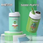 Mesii pari 50000 Puffs kertakäyttöinen Vape 50k LED-näytön tukkukauppa