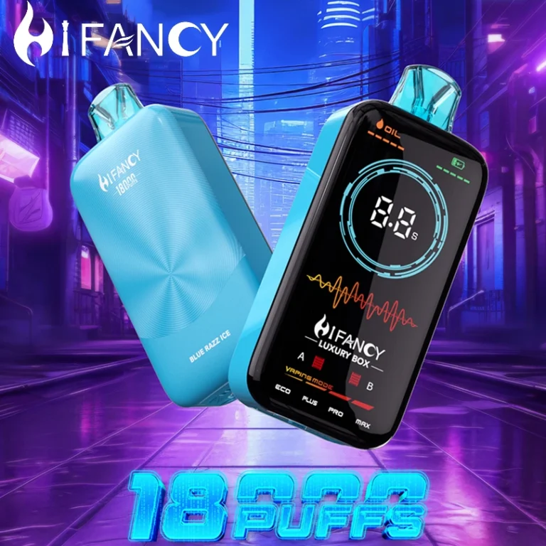Puff 18k Hifancy 18000 Puffs Caja de Lujo EU Vape Desechable