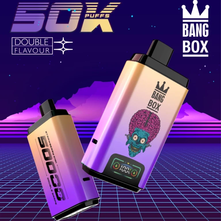 Puff 50k Bang Box 50000 Puffs Double Flavor vienreizējās lietošanas Vape