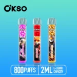 OKSO 800 soffi 2ml E-Liquid Crystal Bar Usa e getta Vape Pen Sigaretta Elettronica Online
