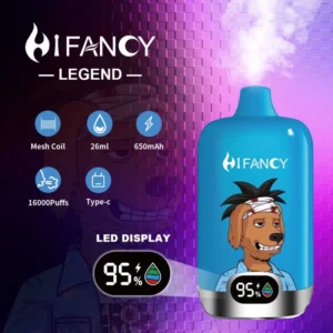 Puff 16k Hifancy 16000 Digital Box Disppsable Vape