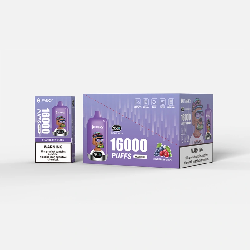 Puff 16k Hifancy 16000 Scatola Digitale Disppsable Vape