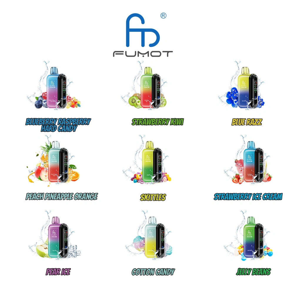 Puff 20k Fumot Tornado 20000 Puffs Smart Display Disposable Vape