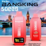 Puff 50k Bang King City 50000 Puffs Smart Screen Kertakäyttöinen Vape Tukkukauppa