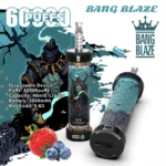 Puff 60k Bang Blaze 60000 Puffs Shisha Hookah μίας χρήσης Vape χονδρικής πώλησης