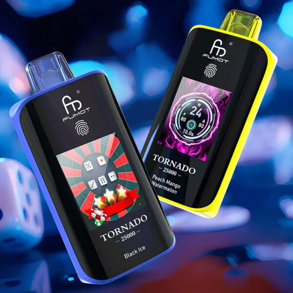 Puffs 25k Fumot Tornado 25000 Puffs Game Mode Engångsvape
