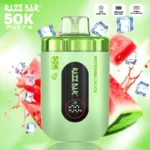 Razz Bar 50000 Puffs 50k Smart οθόνη μιας χρήσης Vape κινεζική αποθήκη εμπορευμάτων