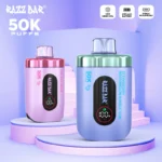 Razz Bar 50000 Puffs 50k Smart οθόνη μιας χρήσης Vape
