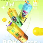 Bang Box 80000 Puffs 80k 3 σε 1 έξυπνη οθόνη μιας χρήσης Vape τριπλές γεύσεις
