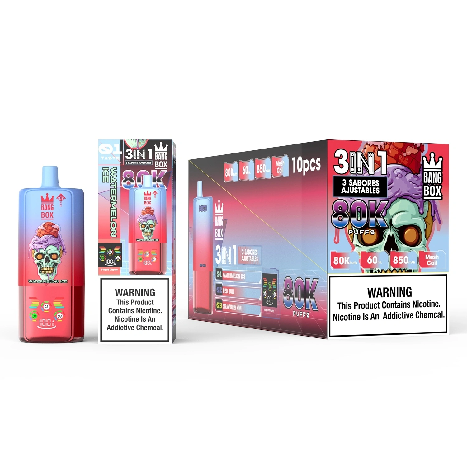 Bang Box 80000 Puffs Triple Flavors