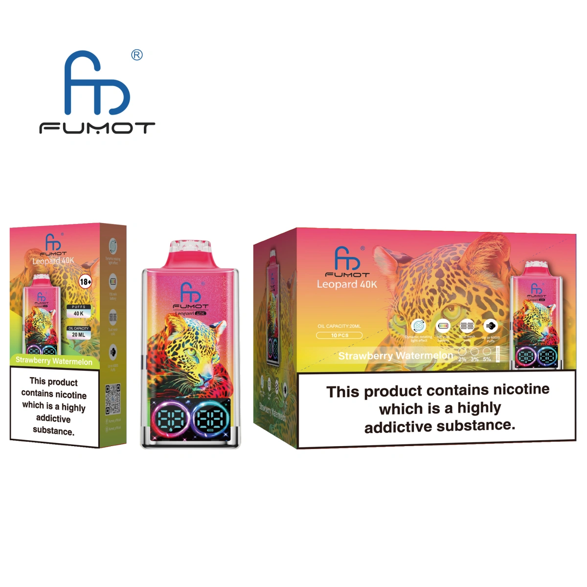 Fumot Leopard 40000 Puffs