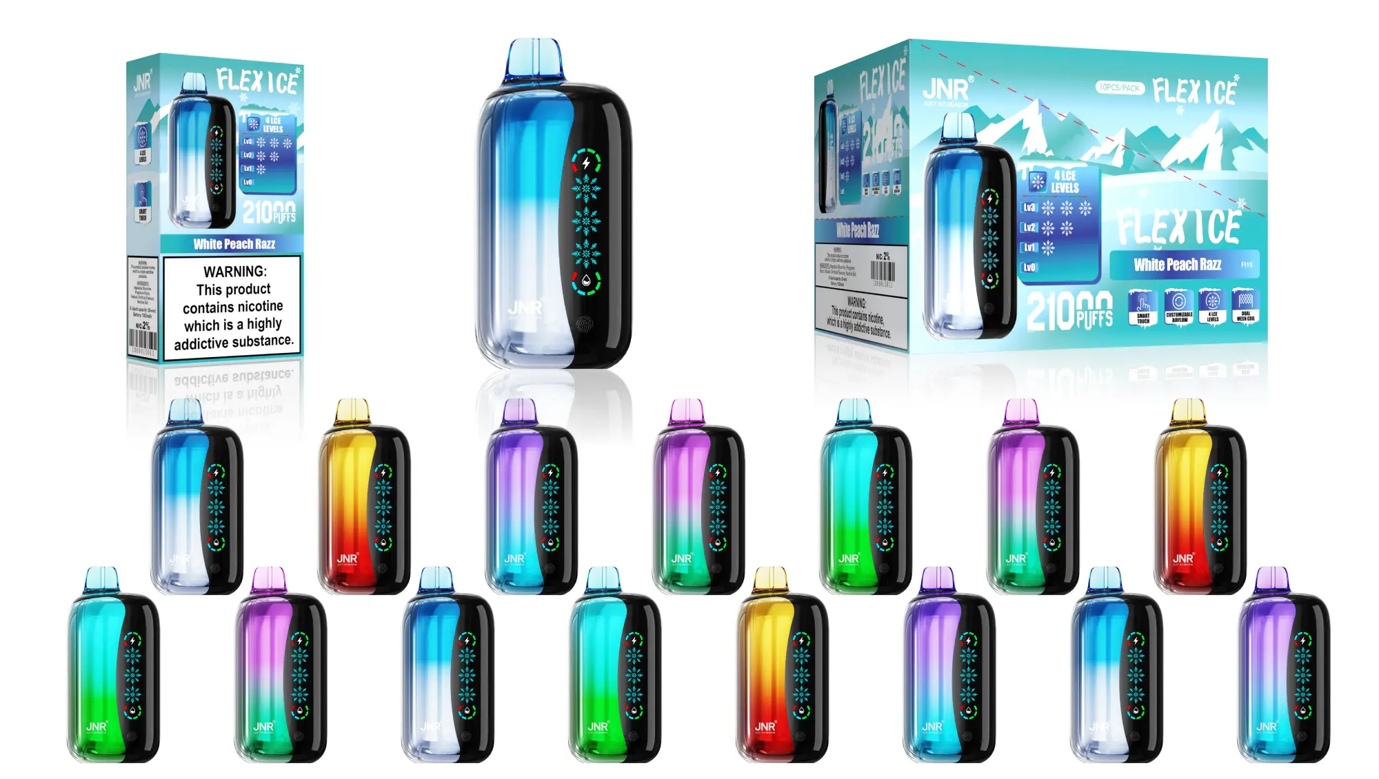 JNR Flex Ice 21000 Puffs