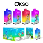 OKSO 60000 Puffs διπλής γεύσης