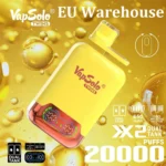 Vapsolo Twins 20000 Puffs 20K Double Flavors 2 în 1 Smart Screen Vape de unică folosință EU Warehouse
