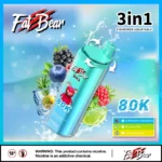 Aivono 80000 Puffs 80K 3 en 1 Apunta Oso Gordo