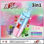 Aivono 80000 Puffs 80K 3 en 1 Apunta Oso Gordo