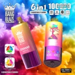 Bang Blaze 100000 Puffs 100K 6 v 1 Veľkoobchod Vape Shop jednorazová elektronická cigareta
