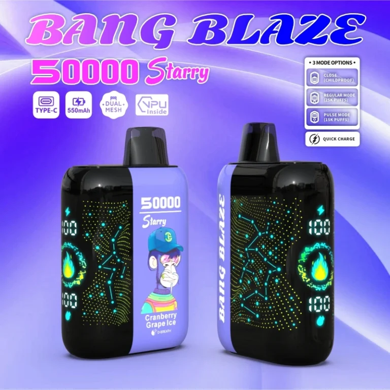 Bang Blaze 50000 Puffs 50K Starry Screen