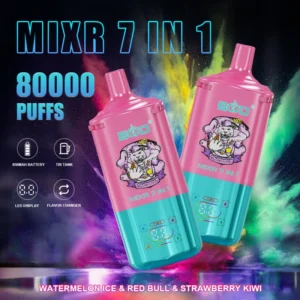 Bood 80000 Puffs 80K 7 en 1 Mixr