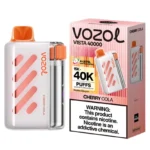 Vozol Vista 40000 Puffs 40K Veľkoobchod Vape Smart Screen Nastaviteľný prietok vzduchu 5% Nikotín