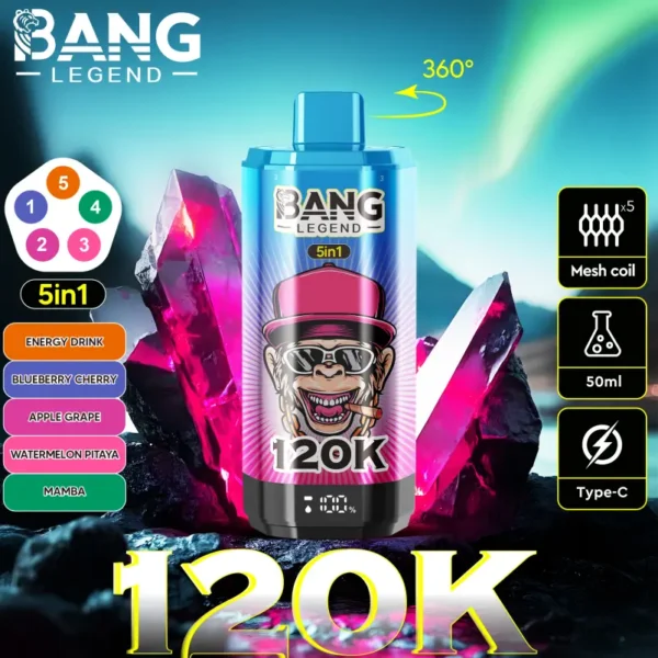 Bang 120000 Puffs 120K Legend
